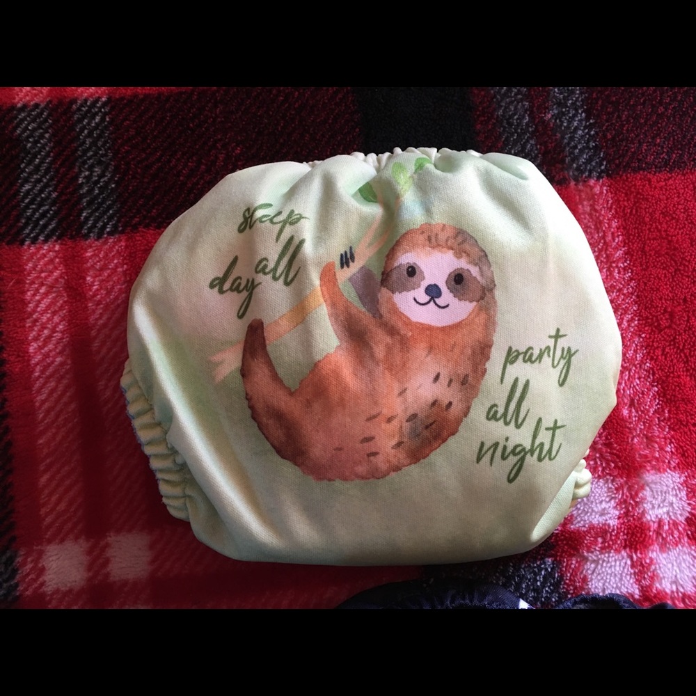 Newborn aio cloth diapers